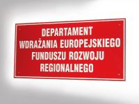 tablica informacyjna dla urzędu
