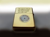 Grawerunek na zapalniczce Zippo